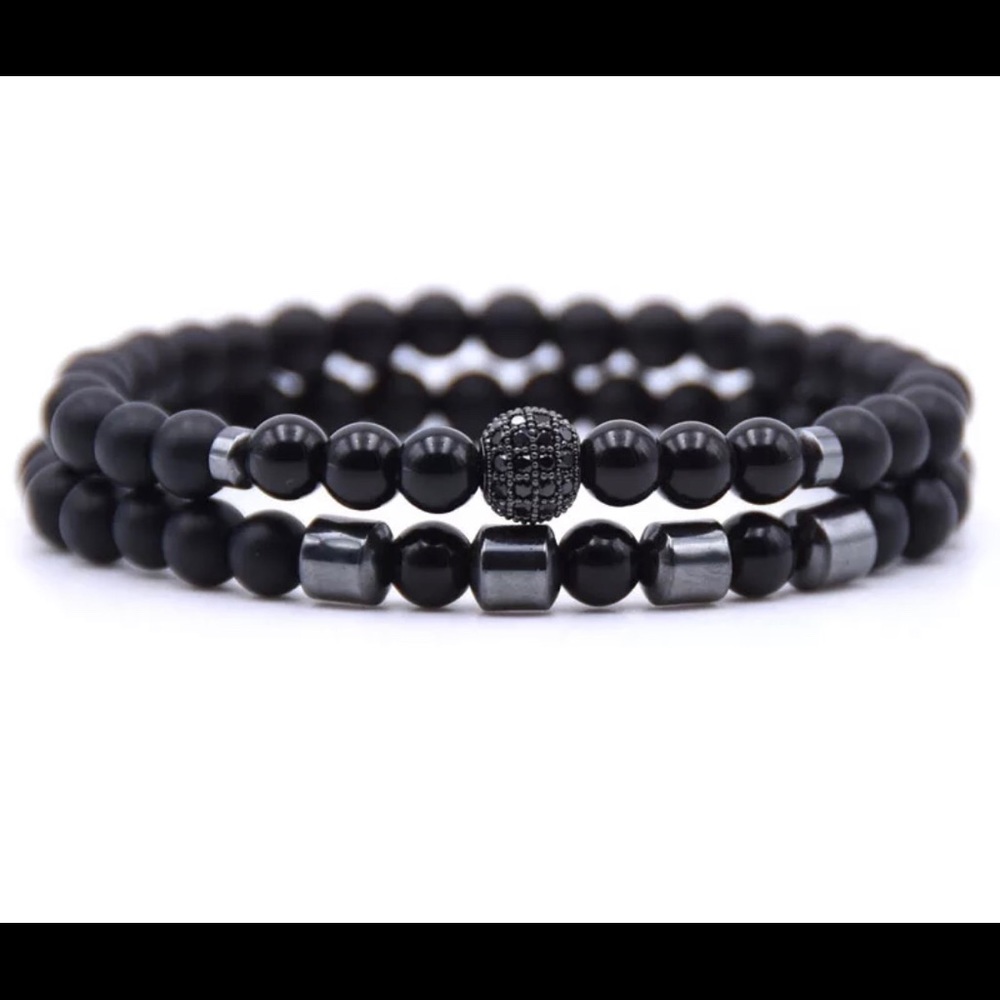 Men’s beaded bracelet